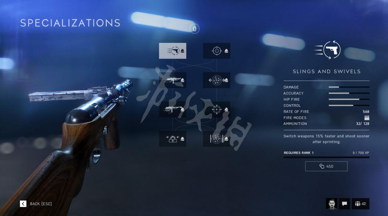《戰地風雲5》槍械武器專精系統簡單介紹 專精系統是什麼？
