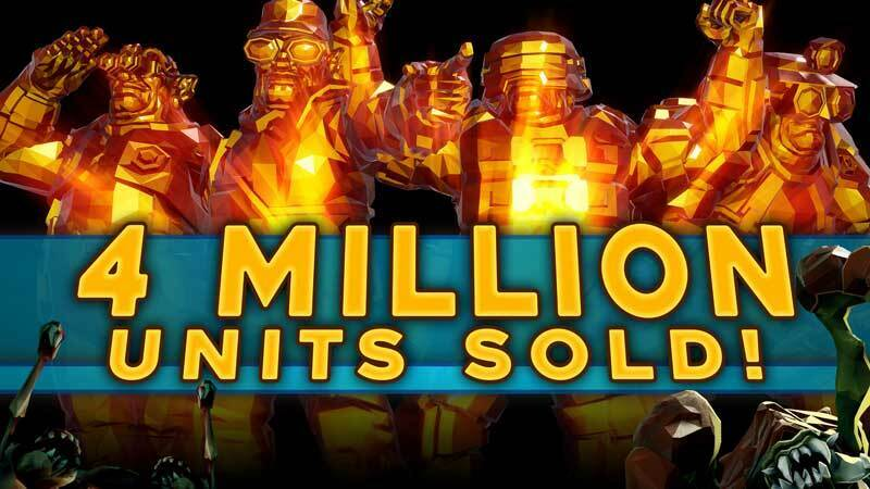 合作射擊挖礦遊戲《深岩銀河》宣佈銷量突破400萬份