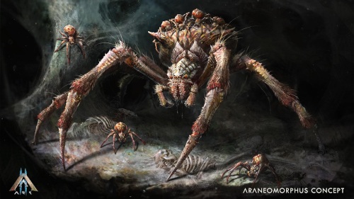 《方舟2》公布最新生物概念圖，遠古蜘蛛帶來恐怖驚嚇