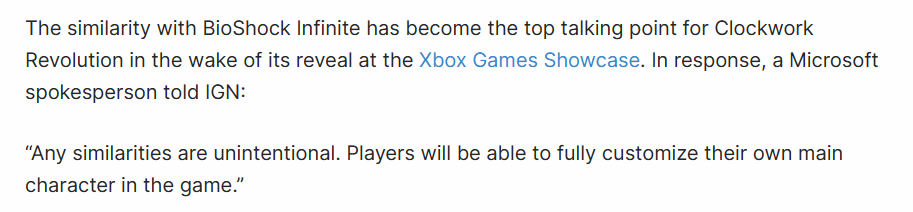 Xbox新作抄襲《生化奇兵》?微軟：不是故意的
