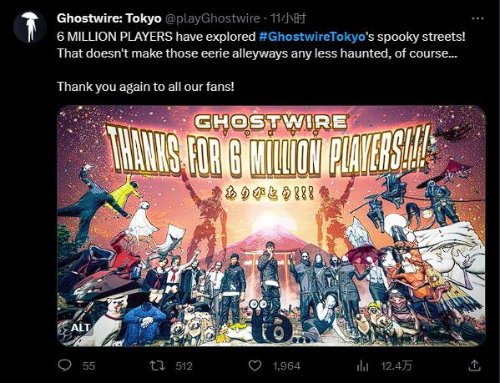 增速迅猛 官方宣布《鬼線東京》玩家突破600萬！