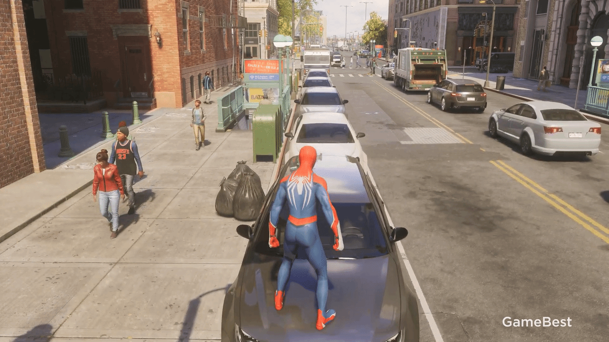 《蜘蛛俠2》瘋狂小細節：車有避震效果、彼得在空中玩魔方
