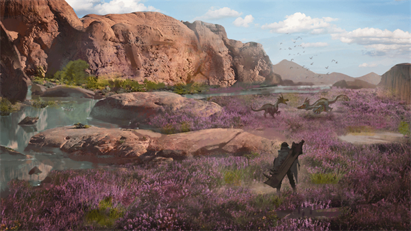 《魔物獵人荒野》環境概念圖釋出：沙丘與濕地形成對比鮮明