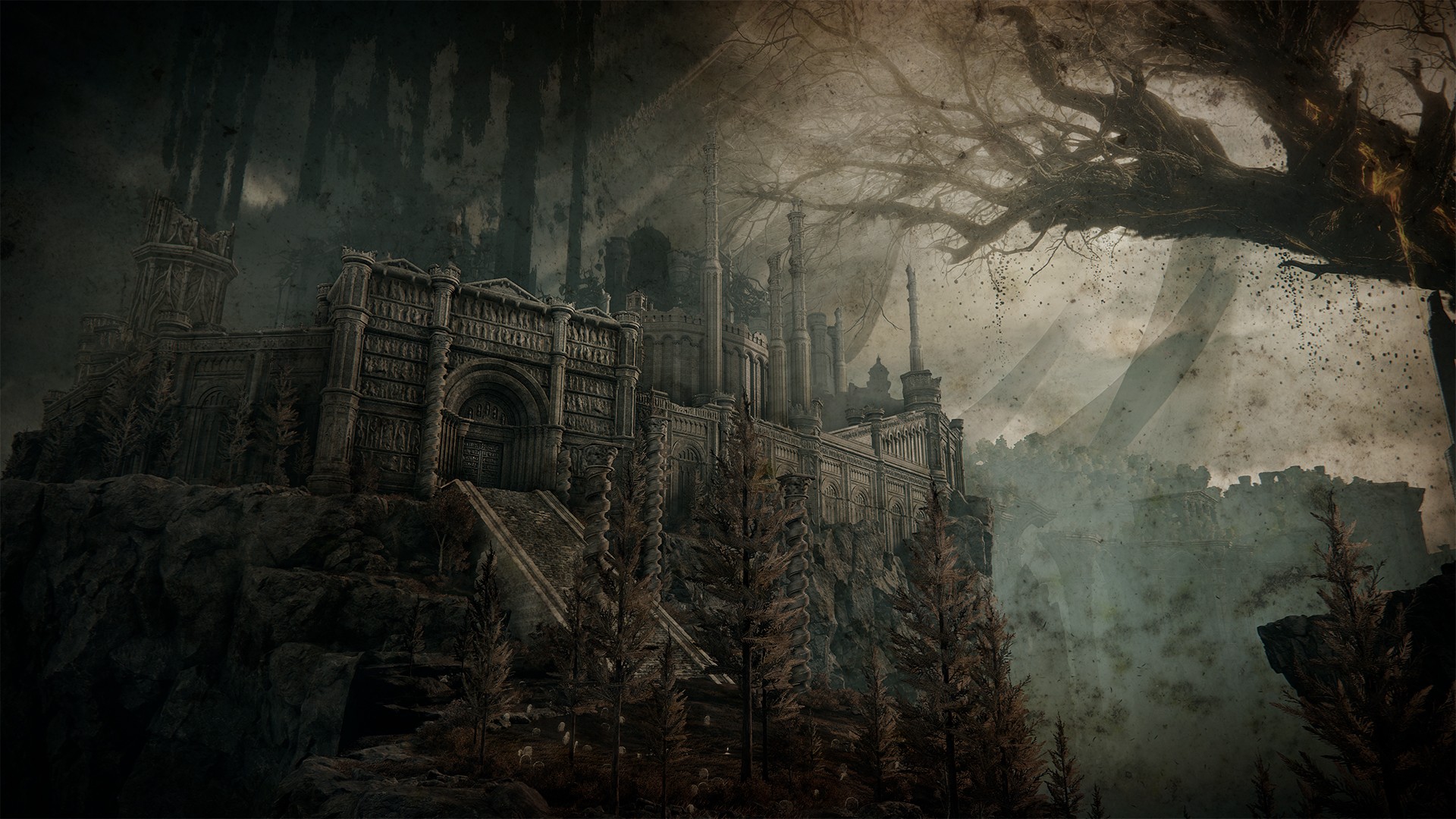 《艾爾登法環》DLC新宣傳圖公布：一座陰森破敗的城市
