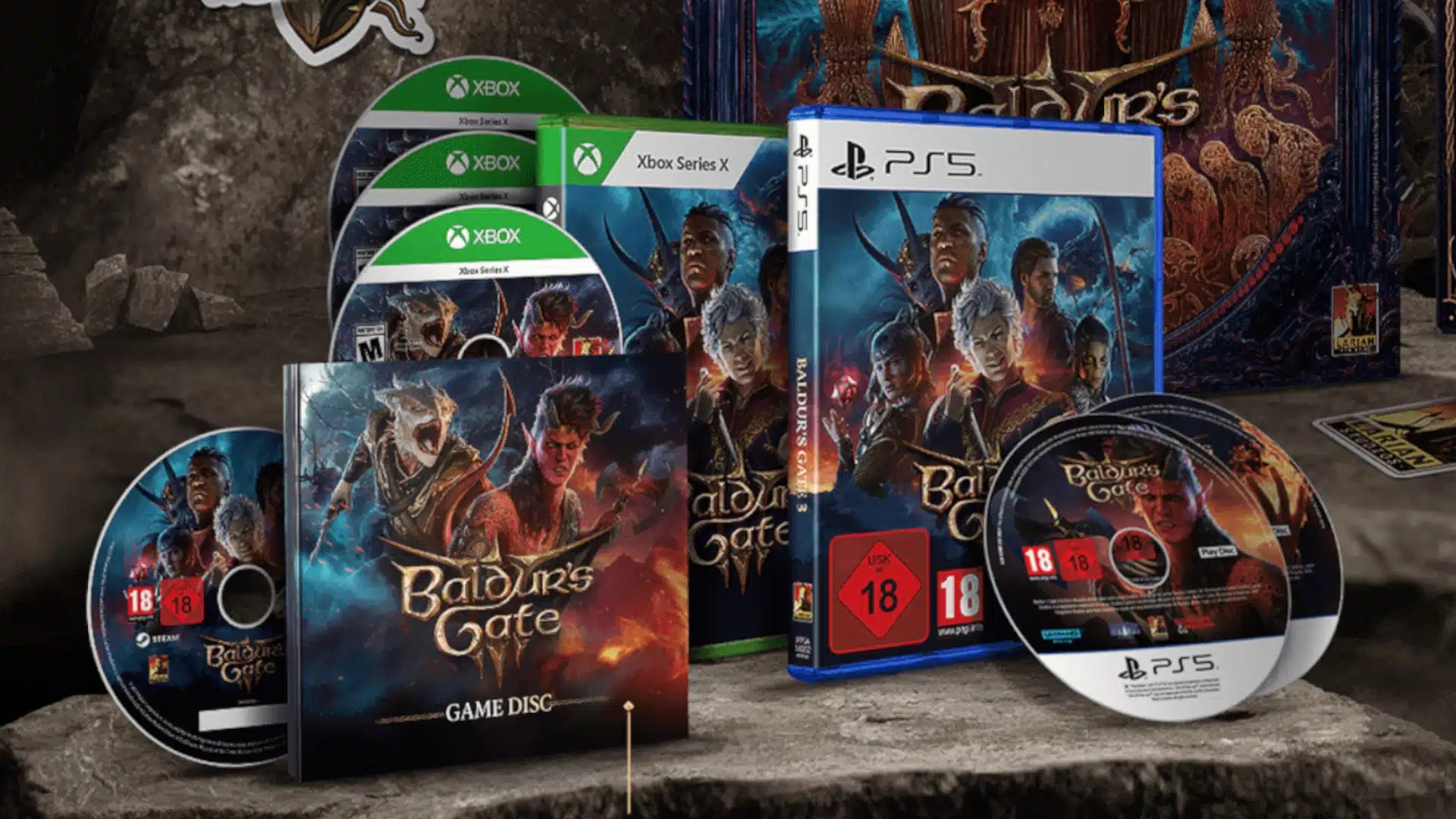 Larian宣布北美《柏德之門3》實體版遊戲將延期發貨
