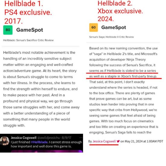 GS給《地獄之刃2》6分引玩家質疑:不待見微軟獨占？