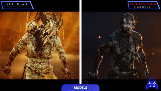 《地獄之刃2》PC最高畫質vs前作：視效進步肉眼可見