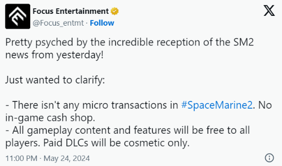 《星際戰士2》確認沒有微交易:付費DLC僅為裝飾皮膚