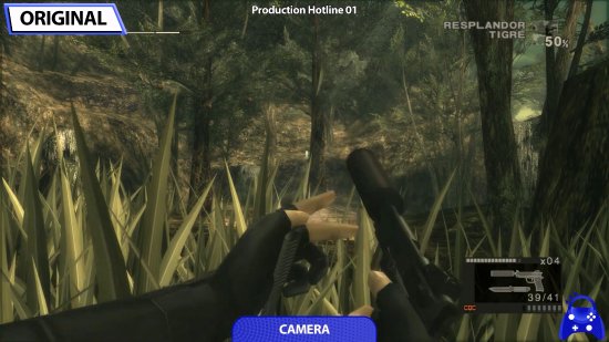 《潛龍諜影3重製版》畫面對比原版 新濾鏡、傷痕效果展示