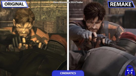 《潛龍諜影3重製版》畫面對比原版 新濾鏡、傷痕效果展示