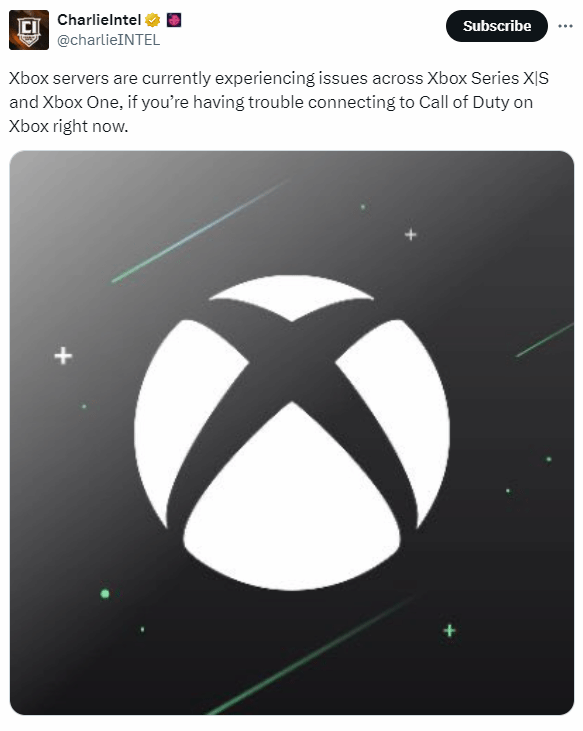 Xbox Live伺服器故障 官方稱調查時間比預期的要長