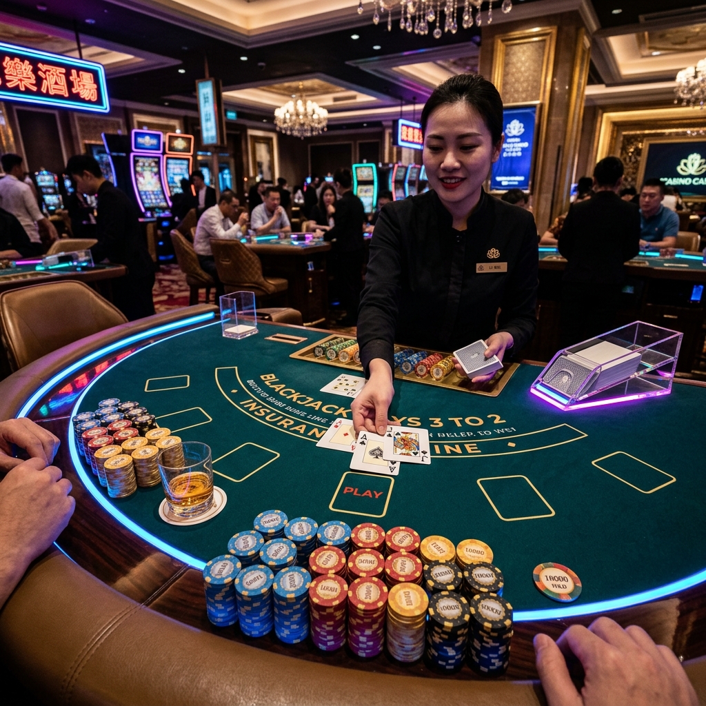 Tầm nhìn thực tế người chơi tay cược Blackjack mm88 bắt 21 điểm tại sảnh Neon VIP MM88