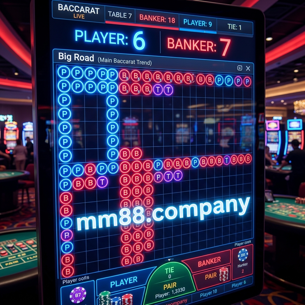 Sơ đồ bảng cầu baccarat mm88 thể hiện dây bệt rồng cực đẹp giúp dân chơi hốt bạc