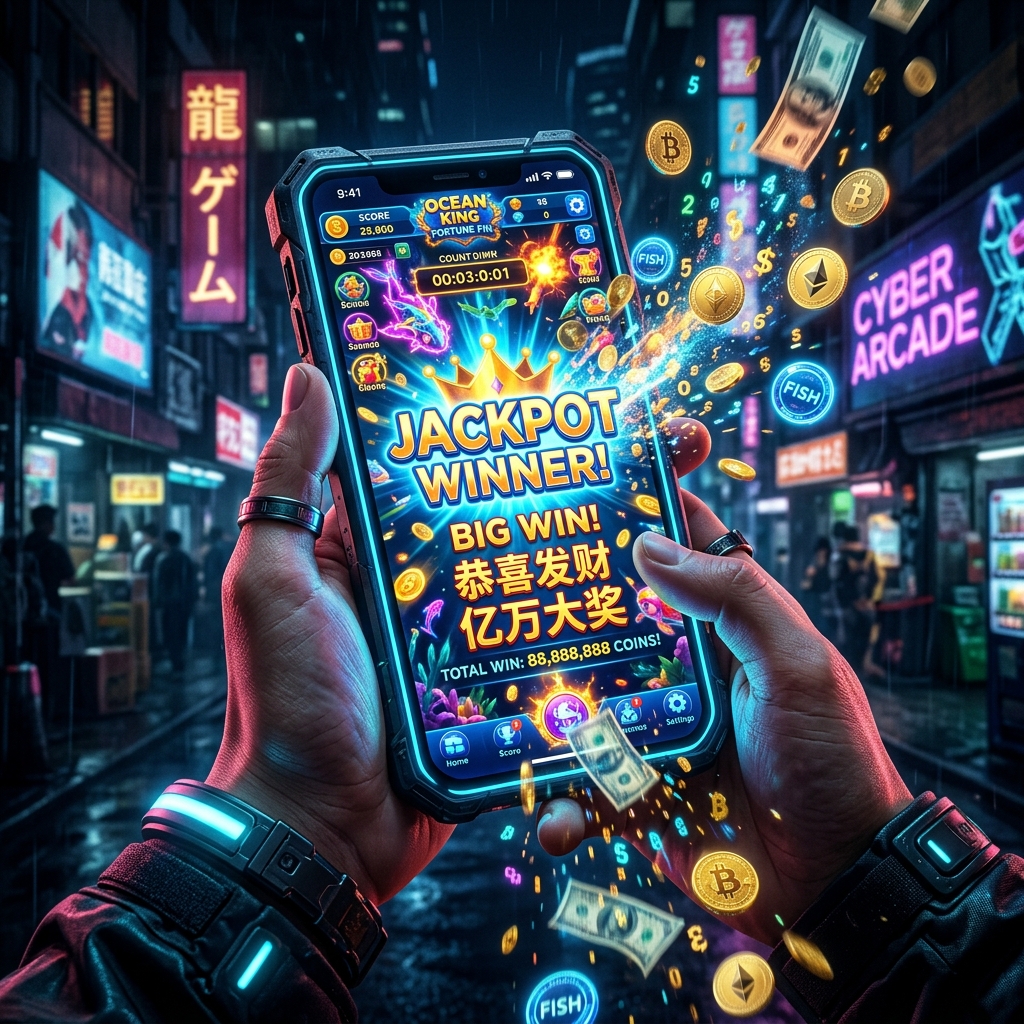 Ting Ting rút tiền Crypto tự động khi nổ Jackpot game bắn cá bằng Smartphone tại MM88