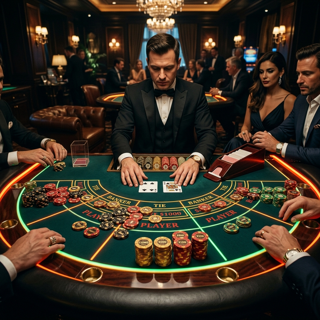 Sảnh Baccarat VIP độc quyền chỉ dành riêng cho đại gia