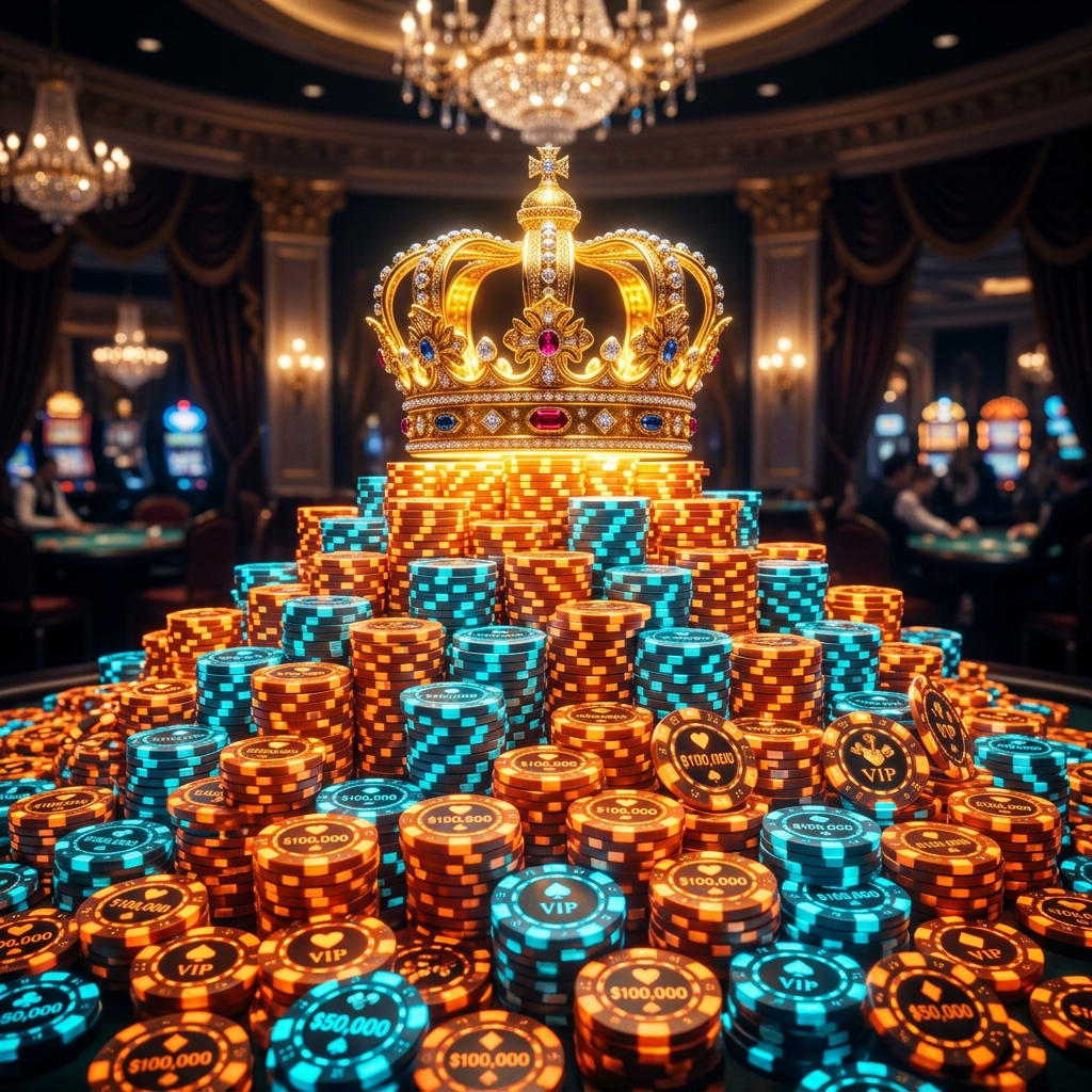 Vương miện vàng biểu tượng MM88 đế chế sòng bài số 1 Châu Á